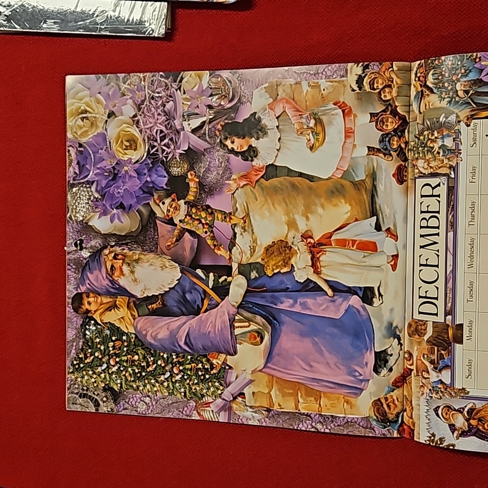 Cynthia Hart's Victoriana 2001 calendar UNOPENED cards scrapbooking decoupage - Picture 13 of 16